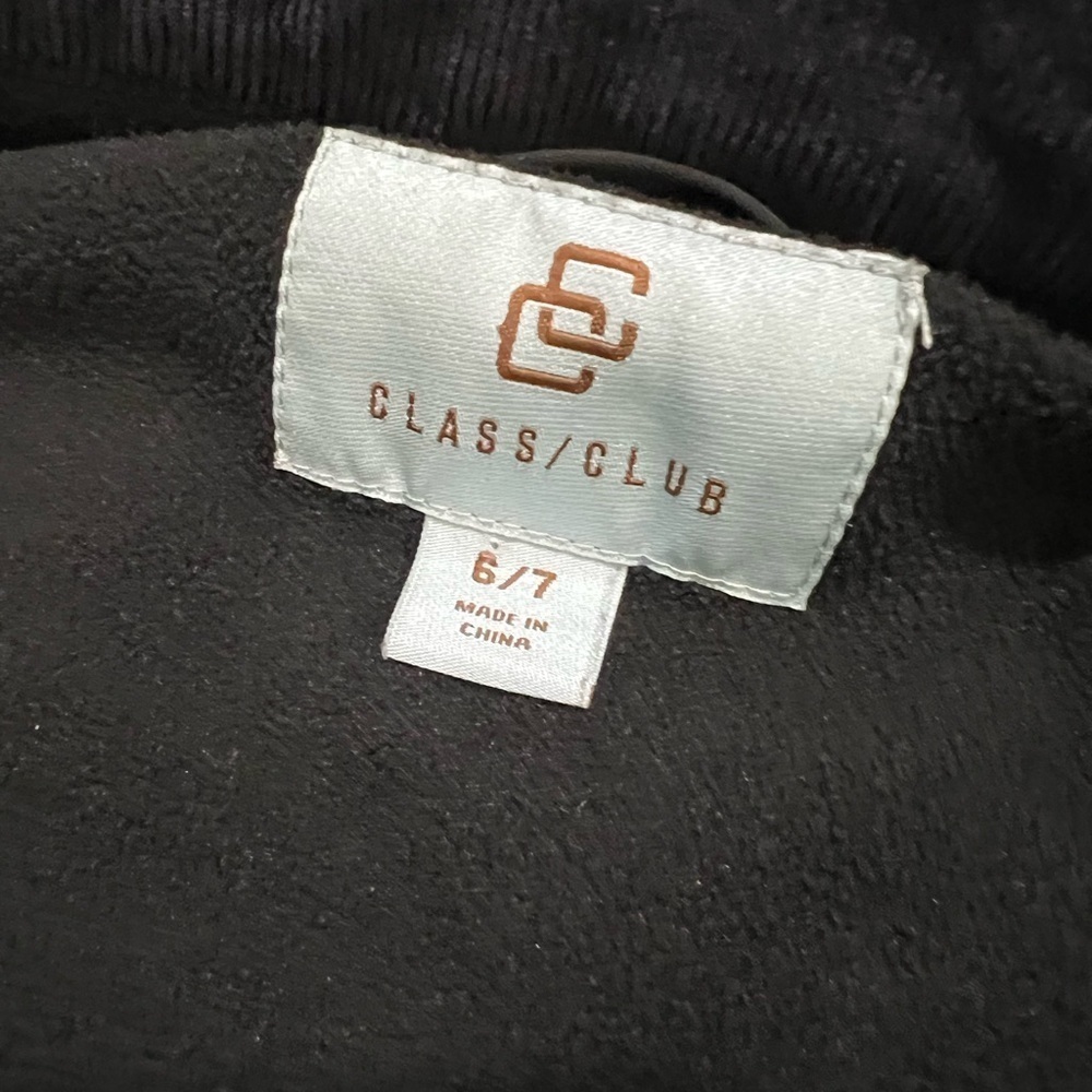 Kids Class Club Charcoal Quilted Vest - Picture 5 of 7